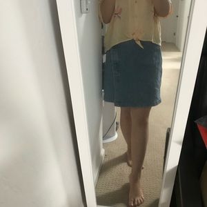 Theory skirt jean